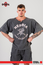 Футболка Washed Rag Top GOLDEN AGE 788 Черная