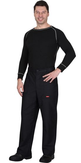 Костюм сварщика огнестойкий брюки (молескин/черный)