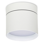 Светильник накладной,  поворотный,  GX53,  D84xH75мм,  IP20,  белый,  без лампы