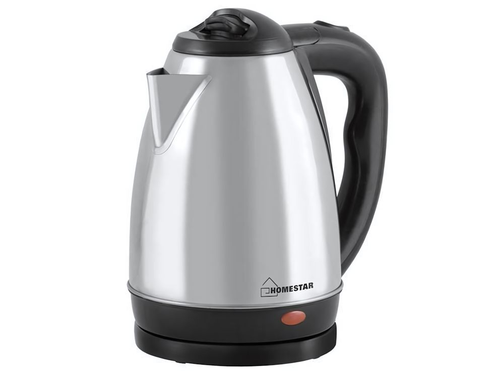 Чайник электрический 1,8л Homestar HS-1001 стальной