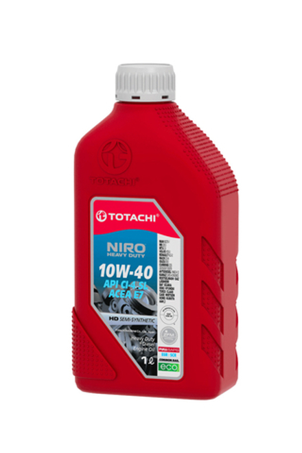 Масло моторное TOTACHI NIRO HD Semi-Synthetic  API CI-4/SL 10W-40     пласт. 1л