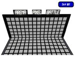 Интерактивный светодиодный пол «Арена Pixel battle» 364 шт максимальная комплектация 33 кв. м.