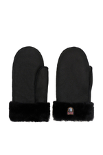 Варежки PARAJUMPERS SHEARLING MITTENS 541 черный