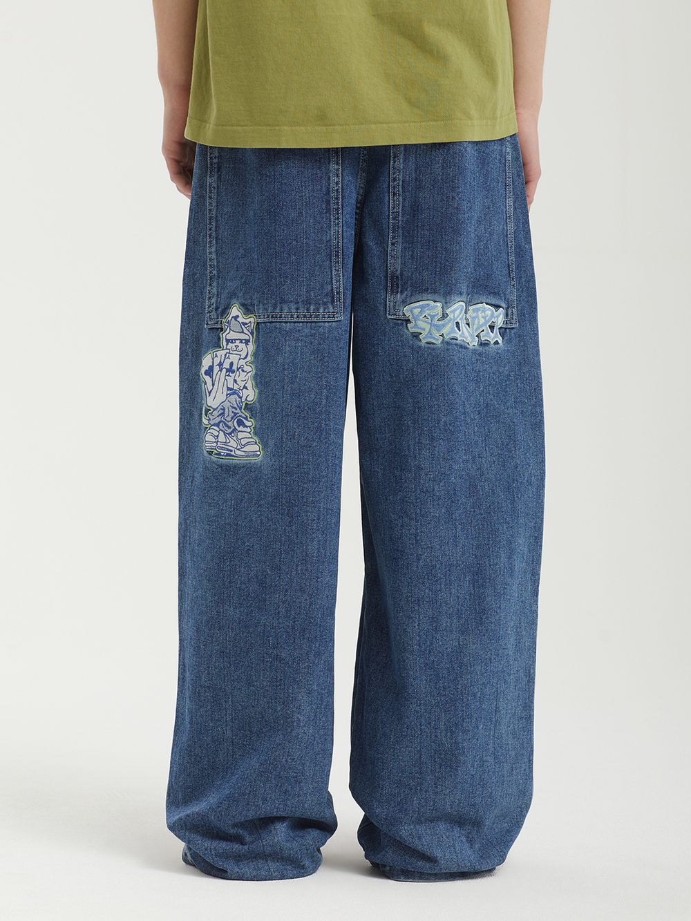 Мужские Джинсы Ace Ultra Wide Leg