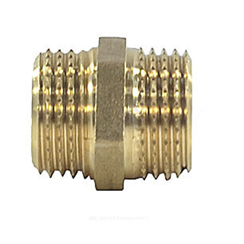 Ниппель латунь Ду 15 (1/2") НР VALFEX VF.582.L.012