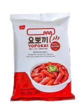 Рисовые палочки Токпокки Yopokki Остро-пряные 240 г 3 шт