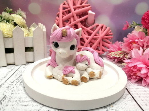 Силиконовая форма Поняшка с малышом