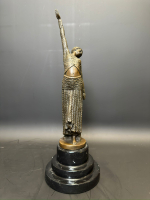 Бронзовая скульптура «Восточная танцовщица»