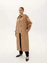 Плащ, бежевый