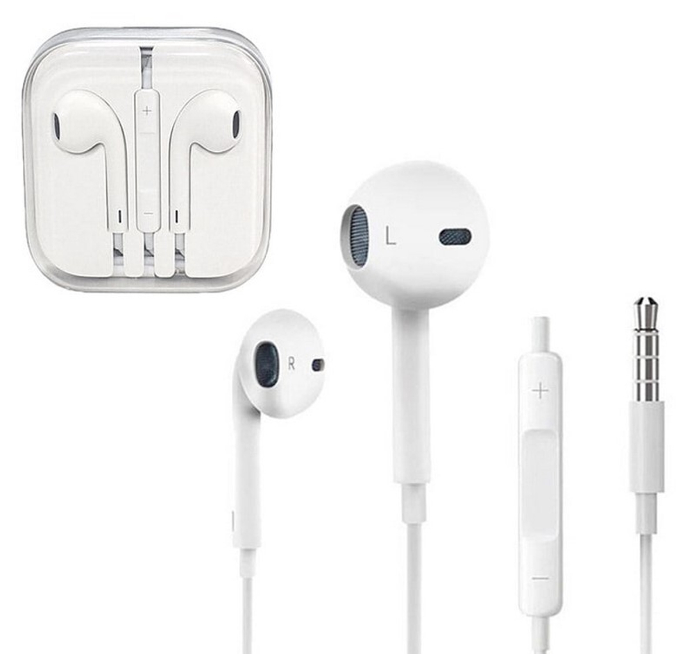 Наушники с микрофоном EaiPods AA (белый)