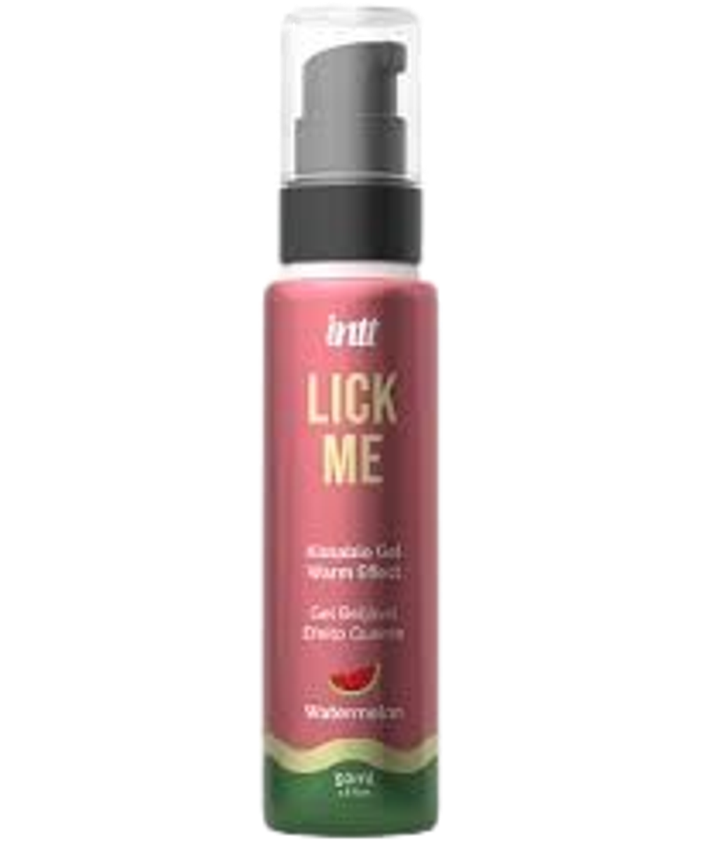 Intt Lick Me - согревающий съедобный гель, Арбуз