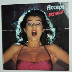 Винтажная виниловая пластинка LP Accept Breaker (USA 1981)