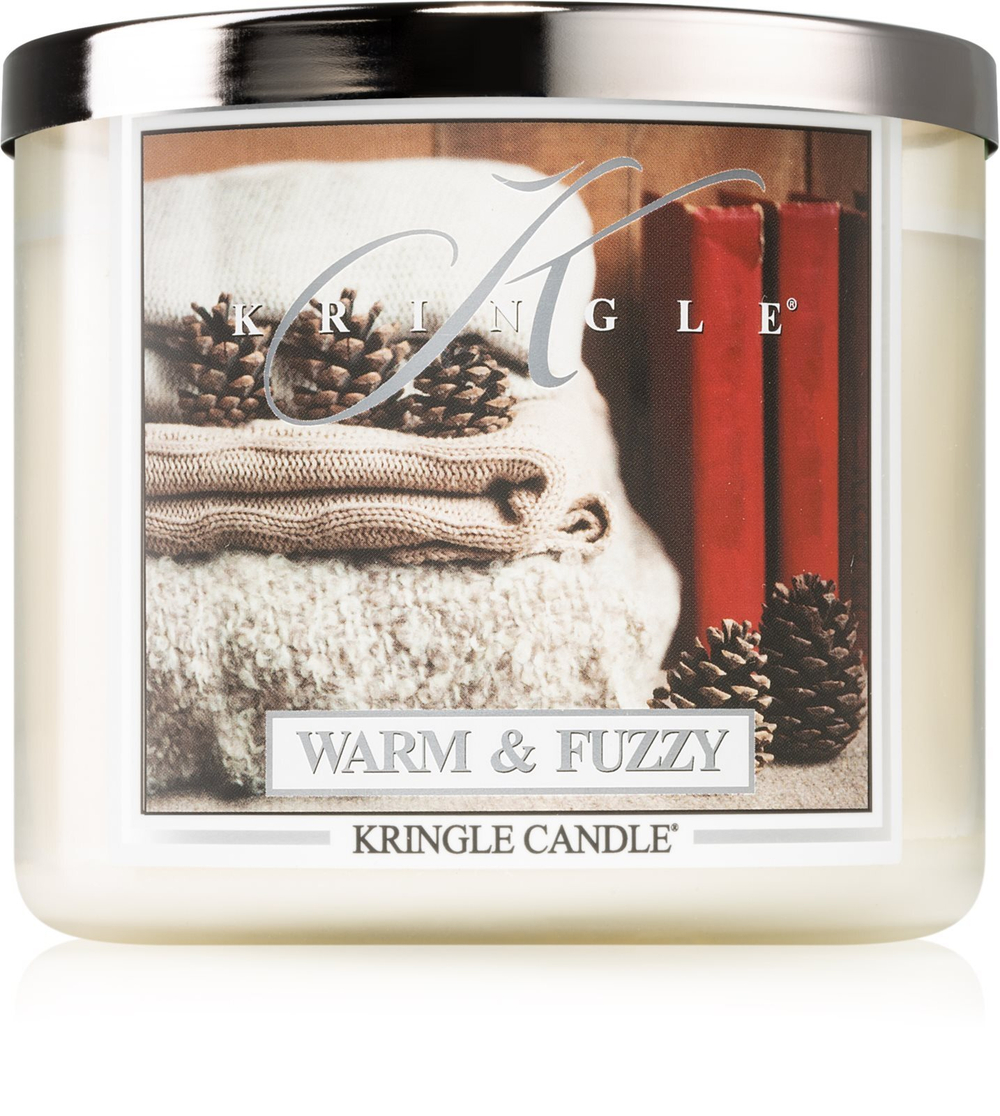 Kringle Candle Warm & Fuzzy - ароматическая свеча /   411  g  / GTIN 846853067117