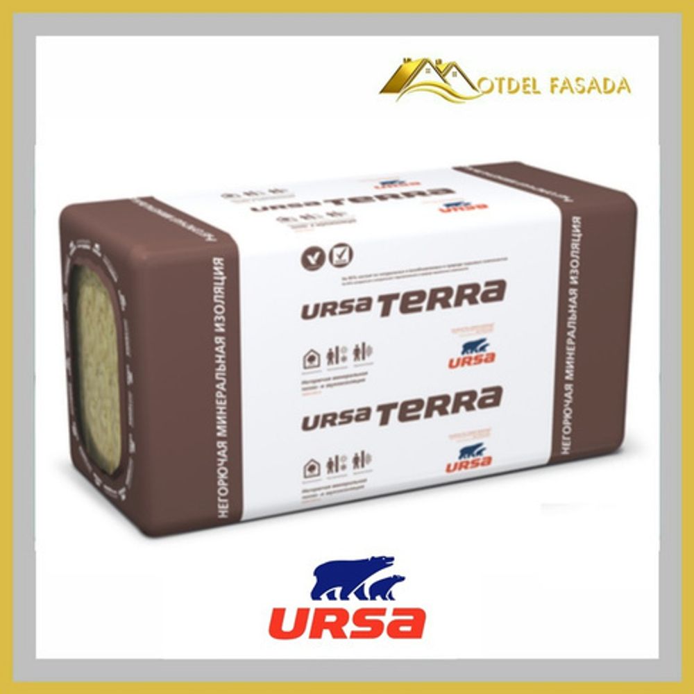 Утеплитель URSA TERRA 34 PRO 1250*610*50мм 24шт 18.3м2 0,915м3