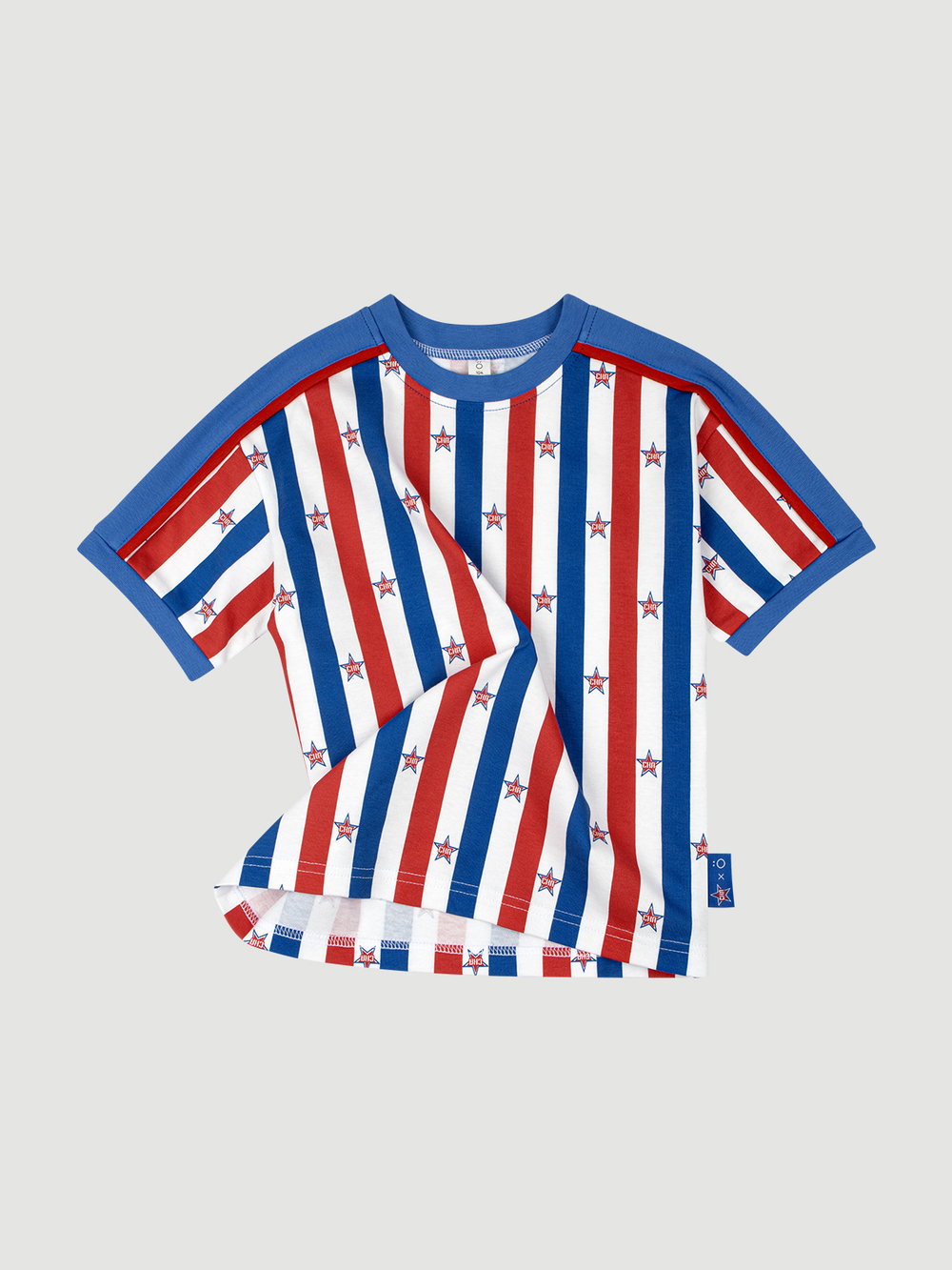 Футболка Mjölk х СКА Stripes, с контрастной отделкой, уценка