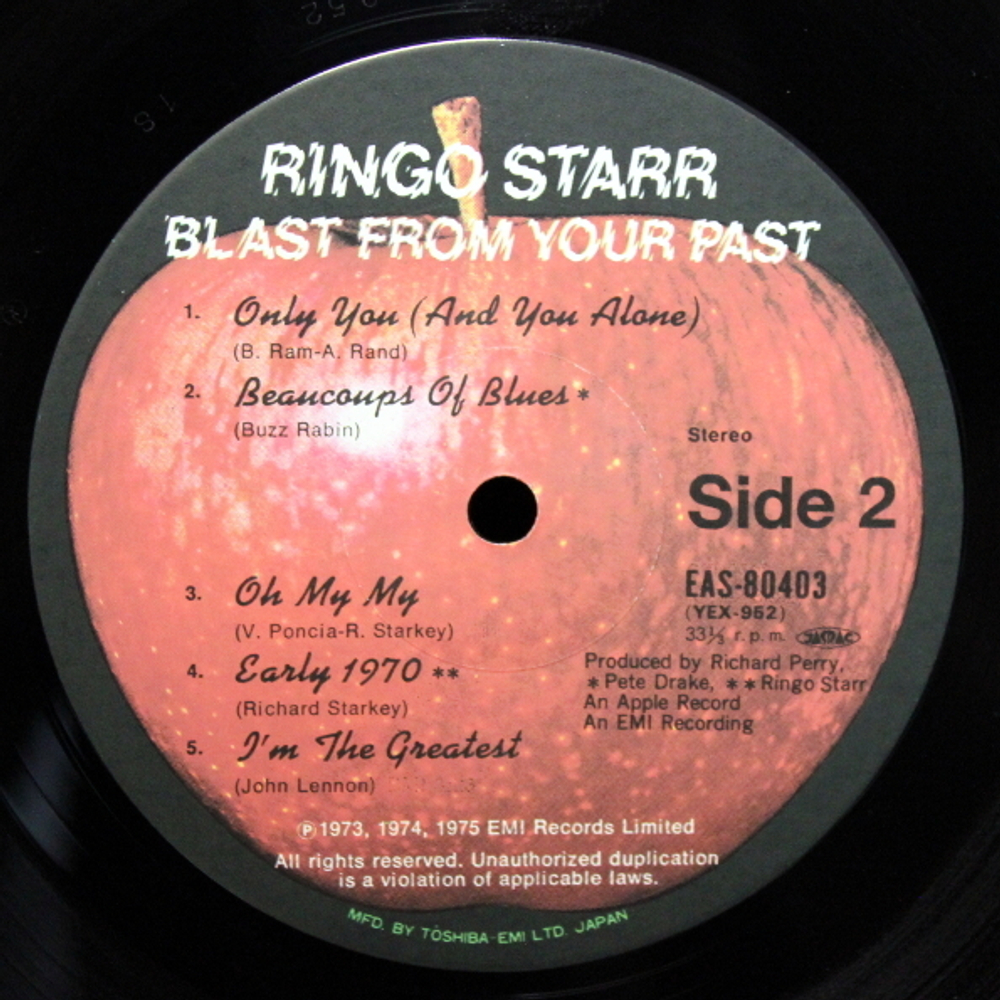 Ringo Starr / Blast From Your Past (LP)