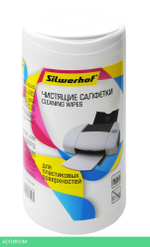 Салфетки для оргтехники Silwerhof 671215 100шт