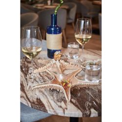 Блюдо для подачи 28*28 см h6 см 100 мл Звезда Pearl Starfish Frutti di Mare P.L. [1]