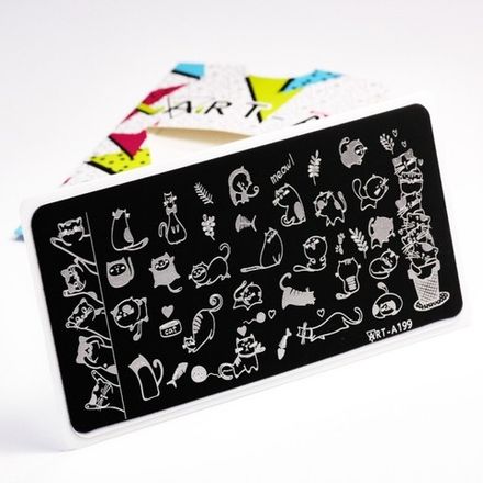 Пластина для стемпинга Art-A 199