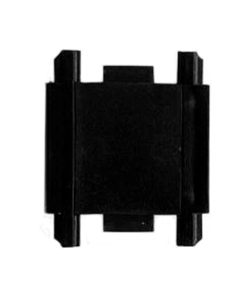 CLARUS Коннектор прямой 48V для магнитного ультратонкого шинопровода, черный, 200 шт