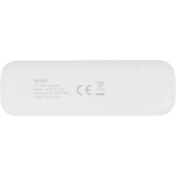 Модем HUAWEI 51071UYB E3372-325 Brovi 4G USB Dongle USB-модем, 2G, 3G, 4G, LTE Cat.4 150 Мбит/с, WHITE