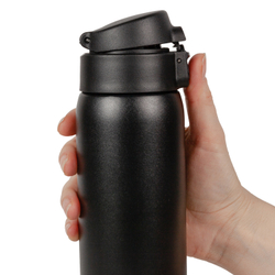 Термокружка Relaxika 701 (0,48 литра), черная