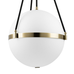 816047 Люстра MODENA 4х40W E27 ЛАТУНЬ/ЧЕРНЫЙ/БЕЛЫЙ