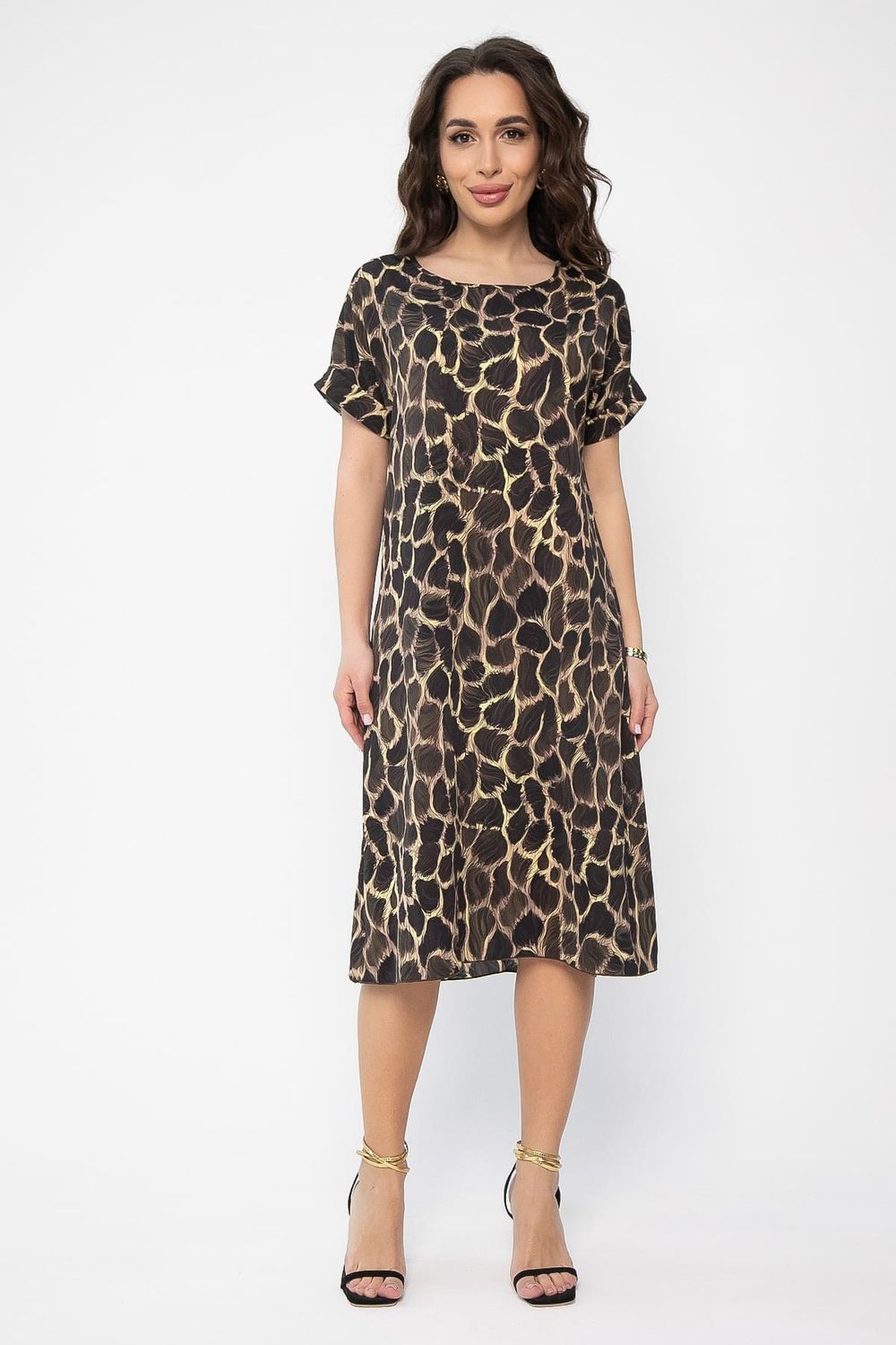 Платье Бренди (коричневое) П13619-12М LT Collection