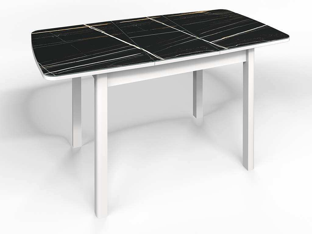 Стол СМ-3 Флорида опора массив прямая белый