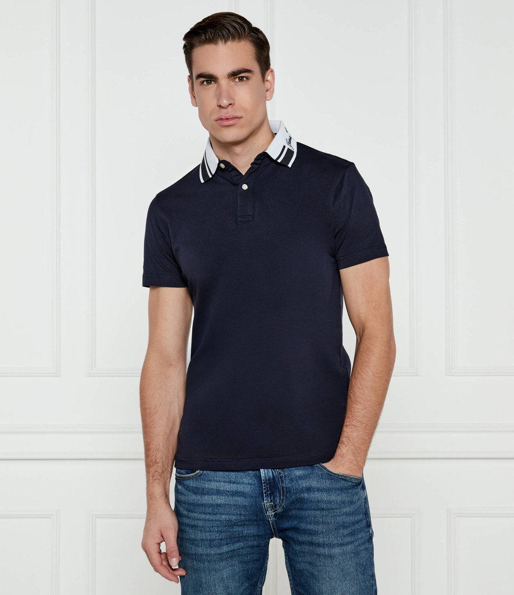 Поло NOLAN GUESS - темно-синий(M4BP66 J1314)