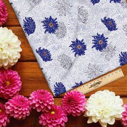 Ткань барби силуэты васильков