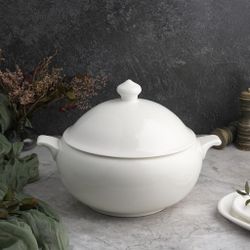 Супница 3 л d 25 см h22 см белая фарфор P.L. Proff Cuisine [1]