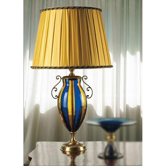 Настольная лампа IL Paralume Marina 920 Yellow/blue (Италия)