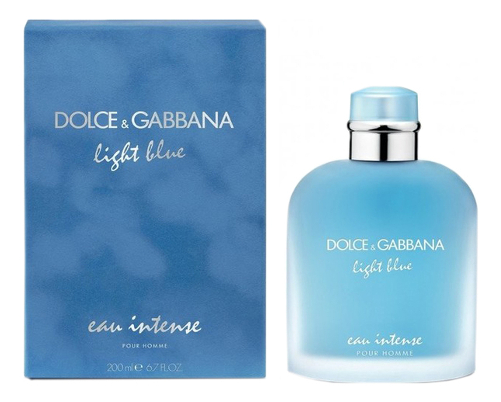 D&G Light Blue Eau Intense Pour Homme