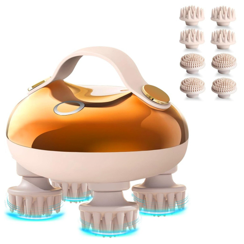 Массажер для головы "Relax", золото