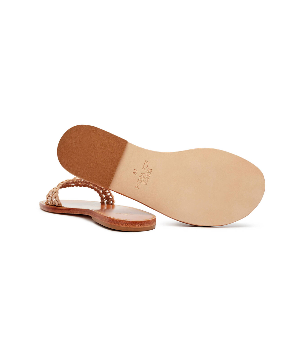 Кожаные шлепанцы Patrizia Pepe - пудро-розовый(2X0081 L109)