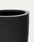 Aiguablava Кашпо из черного цемента Ø 39 см