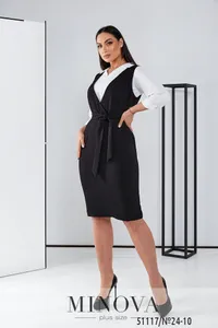 Сарафан 24-10-Черный Minova