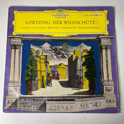 Винтажная виниловая пластинка LP Lortzing Der Wildschutz Опера Лорцинга Браконьер (Германия 1959)