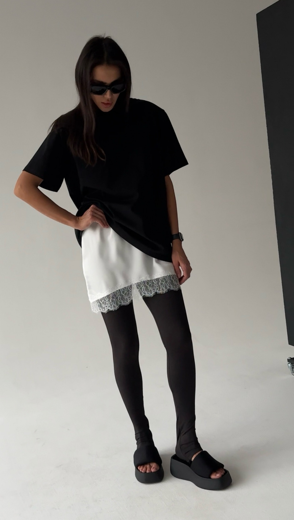 Юбка-баска (молочный)