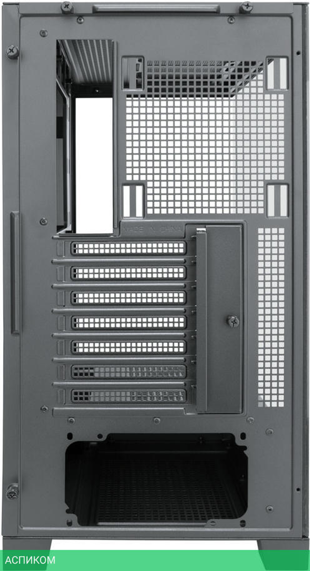 Корпус 1stPlayer Mi8 без БП Black (MI8-BK-3FC7R-1FC7)