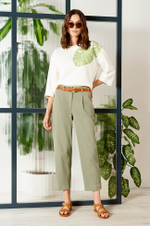 22681 Джемпер женский (молочный)