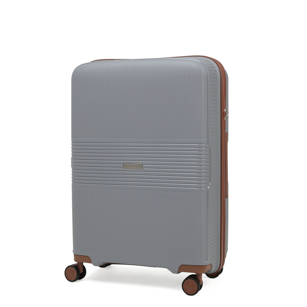 Чемодан средний (М) полипропилен "Fabretti"