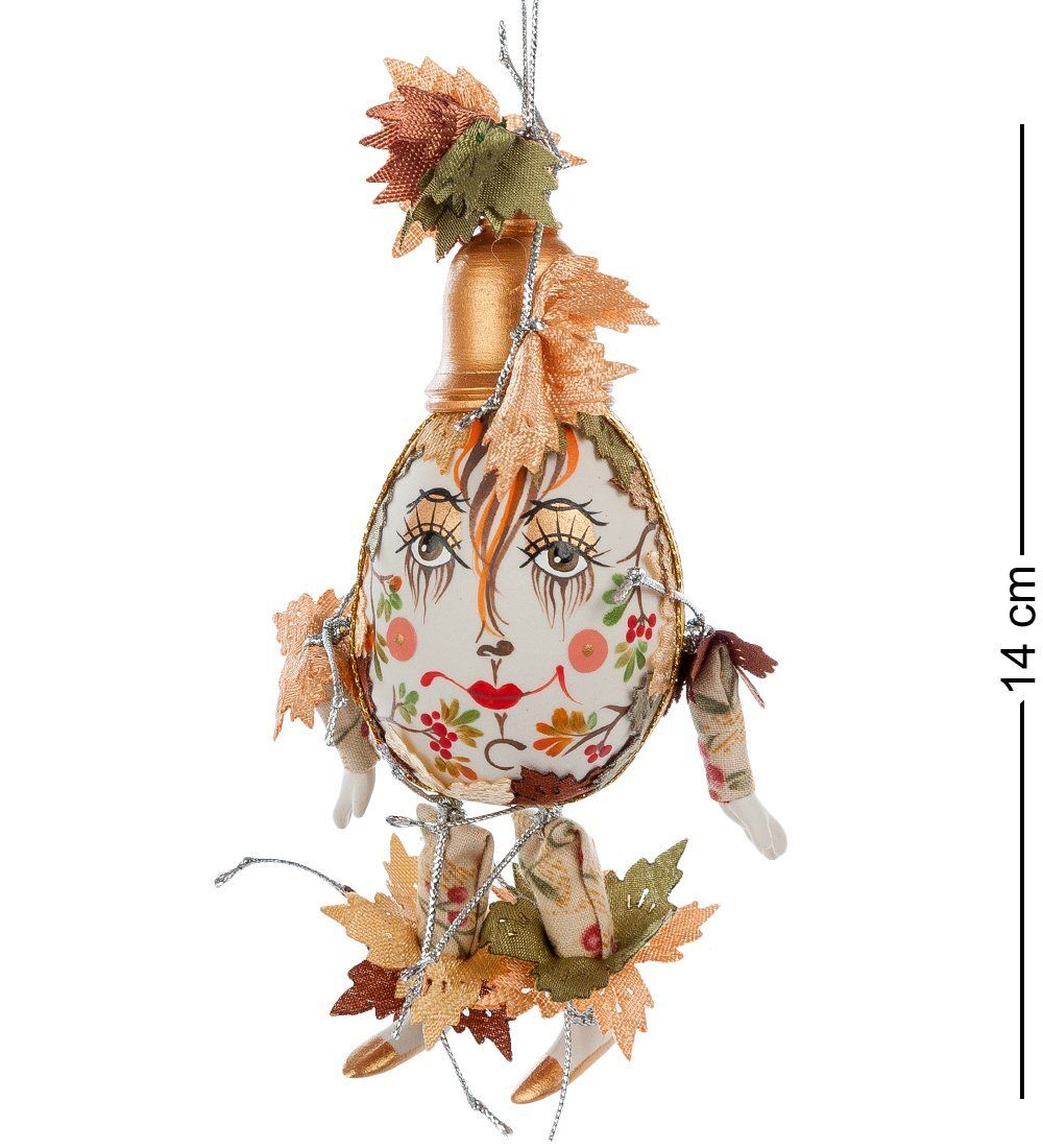 RK-503/4 Яйцо-подвеска «Осень» фарфор