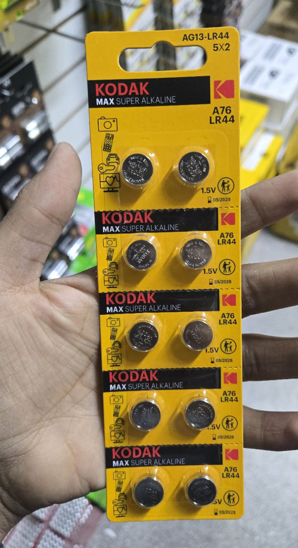 Батарейка Kodak Кодак AG13 LR44