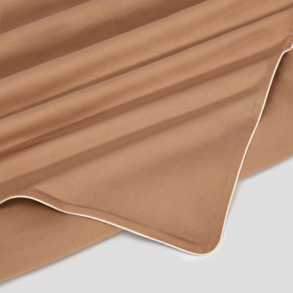 Постельное белье 2 спальное евро Сlaire&Caroll Lune темно-бежевое