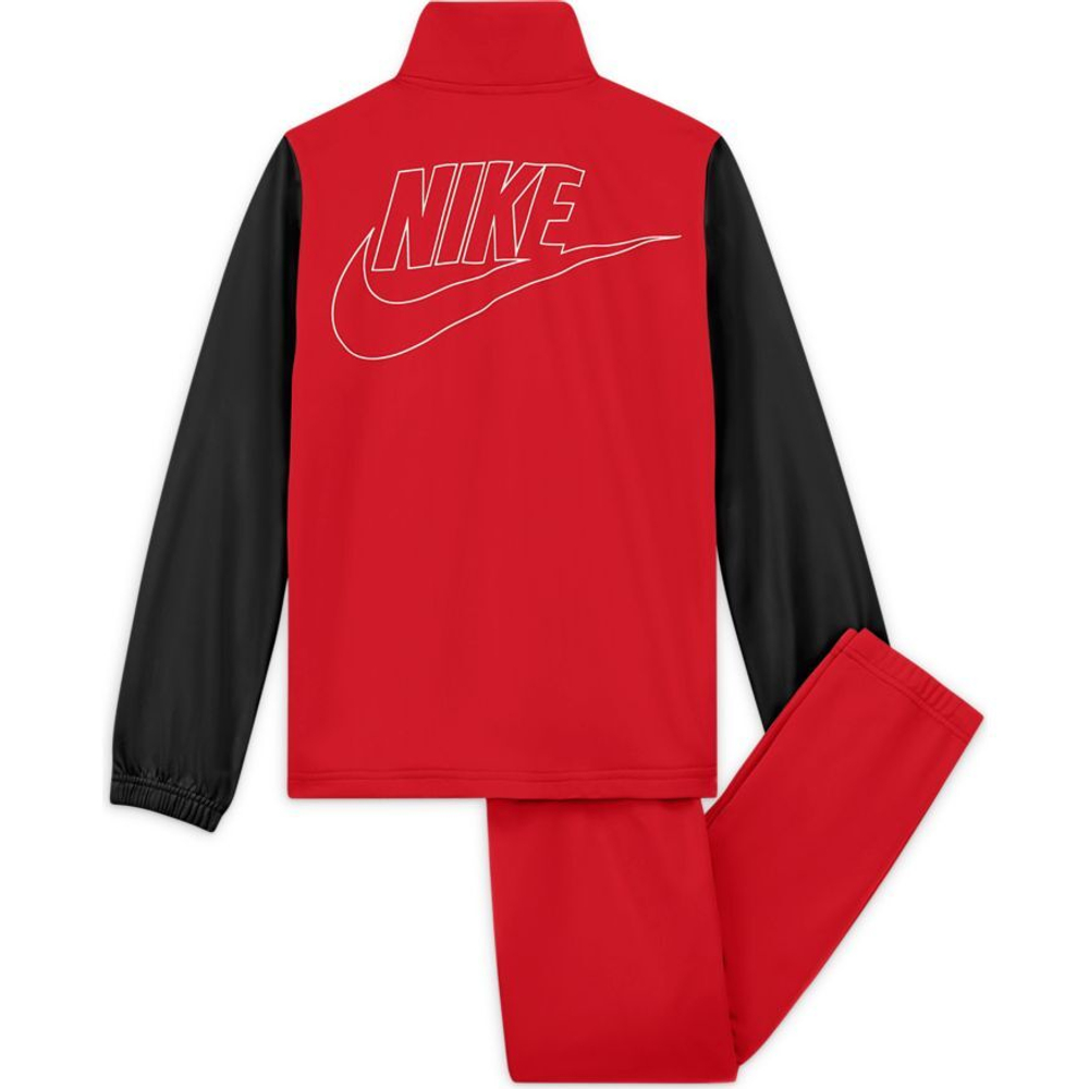 Костюм теннисный Nike Swoosh Poly Tracksuit U - university red/black/white