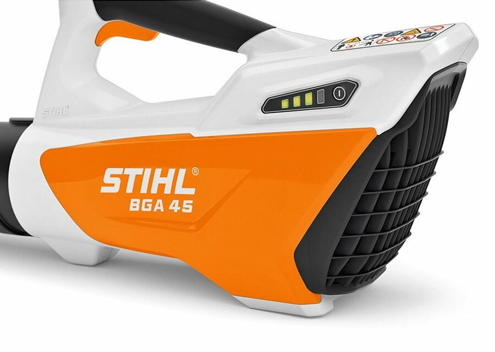 Воздуходувка аккумуляторная STIHL BGA 45 18В, Li-ion, оранжевая 4513-011-5901