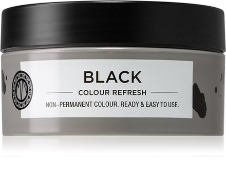 Maria Nila Colour Refresh Black - нежная питательная маска без стойких красящих пигментов /  wytrzyma 4 – 10 umyć 2.00 100  ml  / GTIN 7391681047112