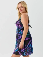 Купальник-платье слитный большой размер